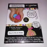 Emojination Make Your Own Sparkling Soap Set Emoji Cotton Candy Sour Apple Craft