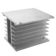 3 Phase Heat Sink 80X110X100mm for SSR Solid State Relay Aluminum Heatsink X5Z3
