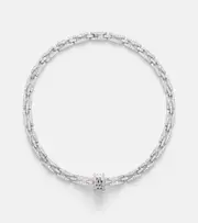 [Bvlgari] Bvlgari B.zero1 18kt white gold necklace with diamonds One Size silver