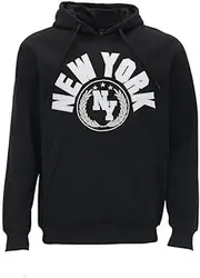 [FIL] Mens Embroidered Fleece Hoodie Pullover Hooded Jumper Sweater - New York