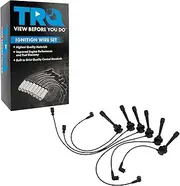 TRQ Spark Plug Wire Set Compatible with 1997-2002 Mitsubishi Montero 1997-2004 Montero Sport