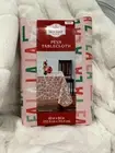 Holiday Time PEVA Tablecloth 60"x84" Rectangle FALALA Christmas BRAND NEW!