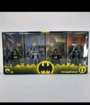 Imaginext DC Super Friends Batman 85th Anniversary Movie 4-Pack Figures - New
