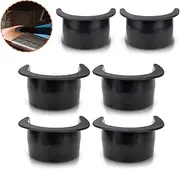 FERCAISH 6 Pcs Billiard Hole Liners, Long-Lasting Billiard Table Liners Plastic Pool Table Pocket Liners, Billiard Accessory Set for Bar Pool Table