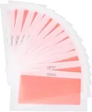 Mikinona Portable Wax Strips 25 Pack Non-armpit Hair Removal for Women Safe Gentle Face Body Soft Wax Paper