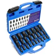 Screw Extractor Set Hex Head Multi-Spline Easy Out Bolt Extractor Set, EZ Out...