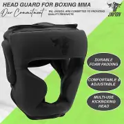 Head Guard for Boxing MMA Martial Arts Training Protective Headgear Adult-Javson