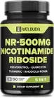 5In1 NAD+ Nicotinamide Riboside Supplement with Resveratrol, Quercetin, Turmeric