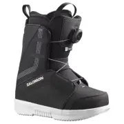 Salomon Project Boa Black White Junior Kids 2024 Snowboard Boots