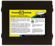 30 Amp Automatic Transfer Switch for Backup Power Solutions