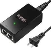 48V POE Injector Adapter Power Supply,10/100Mbps IEEE 802.3Af Complian