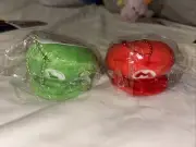 Super Mario Bros Hat Plush Keychains