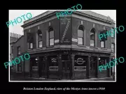 OLD 8x6 HISTORIC PHOTO BRIXTON LONDON ENGLAND THE MOSTYN ARMS TAVERN c1930