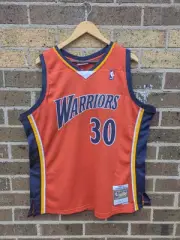 Stephen Curry 2009-10 Mitchell And Ness Hardwood Classics Nostalgia Jersey XL