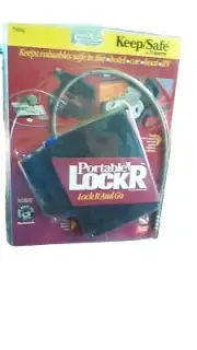portable locker keep/safe lock and go by sentry great for travel new in package