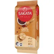 Sakata Rice Cracker Biscuits BBQ 90g