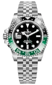 Rolex GMTMaster II 2023 aka Sprite 40mm Jubilee Bracelet 126720VTNR Full Set