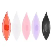 5pcs Tatting Shuttles 77x21x11mm Colorful Plastic Shuttles Hand Craft Supplies