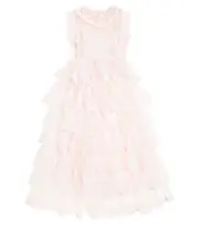 [Petite Amalie] Petite Amalie Ruffled tulle dress Y 3 pink