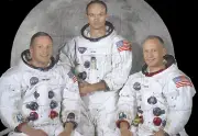 Apollo 11 Neil Armstrong, Michael Collins, Edwin Aldrin photo - GPN-2000-001164