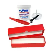 5oz eZest Coin Cleaner Copper Gold Silver Jewelry Tweezer Red Coin Storage Box