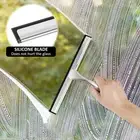 10inch Shower Squeegee Stainless Steel Window Squeegee with 2 Hooks OrJTG