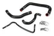 HPS Silicone Radiator Hoses Black for Volkswagen 2015-2017 Golf SportWagen 1.8L
