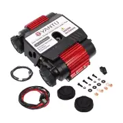 YANTU Dual Cylinder 12V onboard/offroad Tire Inflator Portable Air Compressor...
