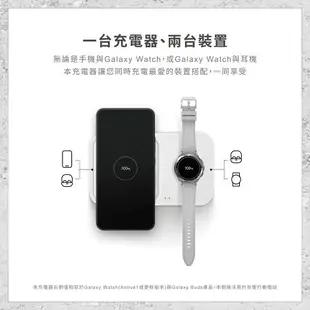 『SAMSUNG』無線閃充充電板 (雙座充) (15W) 無線閃充雙座充充電板 旅充組