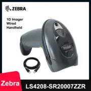 Zebra Symbol LS4208-SR20007ZZR 1D USB Corded Handheld Barcode Scanner with Cable