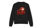 Dexter Unisex Adult Drawing Sweatshirt (Black) - UTTV13199