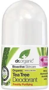 Dr Organic Roll-On Deodorant Tea Tree 50ml