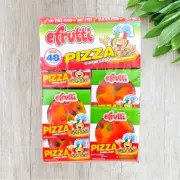 Efrutti Gummi Pizza Candy Fruit Flavored Gummy Novelty Candies Bulk 48 Count Box