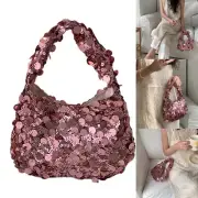 Fashionable Sequined Handbag Evening Bag Purse Essential for Fashion Enthusiasts