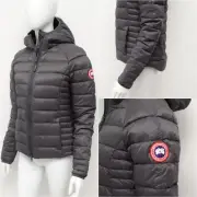 Authentic Women's Canada Goose Brookvale Hooded Down Puffer Jacket Size S