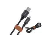 ZLOS leather strap included USB-A to Lightning Cable