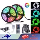 15M RGB LED Strip Lights SMD Waterproof 12V 44key IR 44 Key Controller Adapter