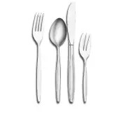 Tablekraft Atlantis Dessert Spoon, Dessert Fork, Dessert Knife & Cake Fork x 48