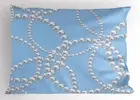 Pearls Pillow Sham Decorative Pillowcase 3 Sizes Bedroom Decoration