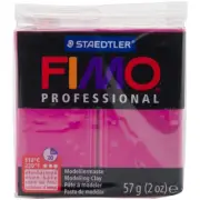 Fimo Professional Soft Polymer Clay 2oz True Magenta