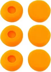 Zotech 1.6 inch (42mm) Earpads for Koss Porta Pro (3 Pair, Orange)