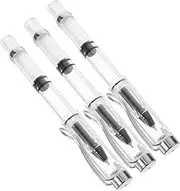 DOITOOL 3pcs Retractable Gel Writing Pens Refillable Ink Smooth Writing Comfortable Grip for Office and School Use No Ink Included