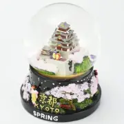 Kyoto Spring Snow Globe Fushimi Castle – Exclusive Souvenir