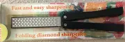 Folding Diamond Sharpener, Double Sided