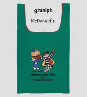 Graniph Macdonald'S Collaboration Shopping Bag Eco Green JPN LImited Edition Wom