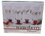 Pfaltzgraff Winterberry Water Glass (4 Pack)