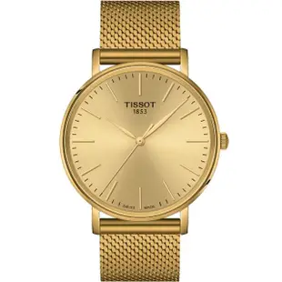 【TISSOT 天梭 官方授權】Everytime 經典雋永時尚錶 手錶 母親節 禮物(T1434103302100)