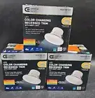 (3 Pack) Commercial Electric 4 inch Color Selectable LED Recessed Light NEW