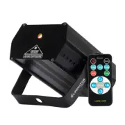 Eliminator Lighting Micro Galaxian Three Laser- Green & Red with remote