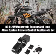 1 Set Motorcycle Grip Lock Handlebar Throttle Security Lock Anti-Theft Black